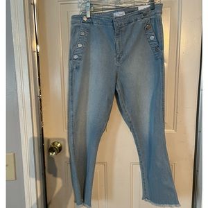 Loft cropped jeans